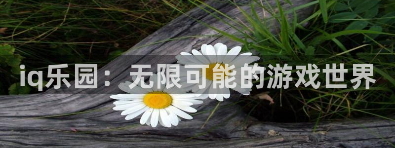 高德娱乐网页版地址：iq乐园：无限可能的游戏世界